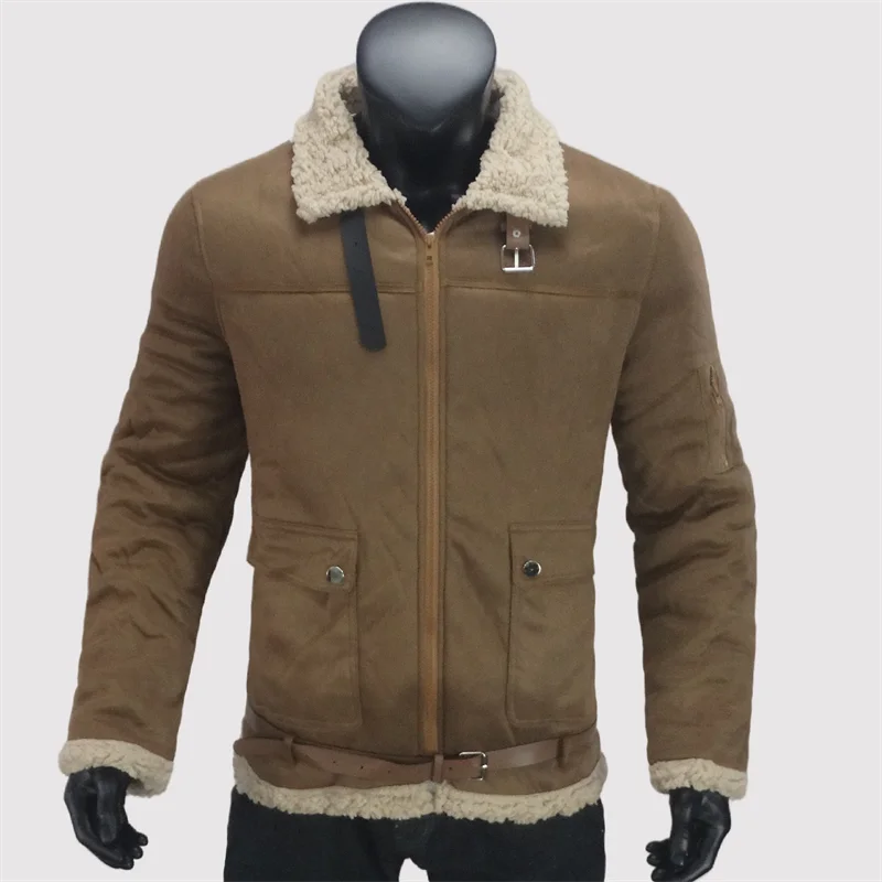 Winter Kalte Herrenjacke Reißverschluss Fleece Warme Mäntel Straße Winddicht Lässige Herrenbekleidung Oberbekleidung Reversjacken S-5XL