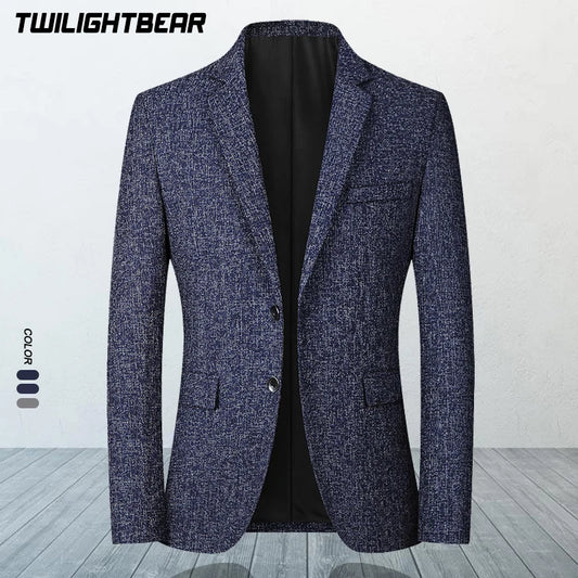 High Quality Blazer Men Suit Jacket Spring Non Ironing Solid Business Casual Blazer Men's Clothing Wedding Suit Jackets A1FX102