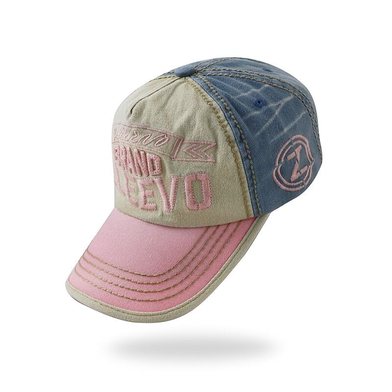 ZLEEVO Embroidery Trucker Hat Cotton Baseball Caps Fashion Matching Snapback Hats Outdoor Sports Caps Casquette Hat bone cap
