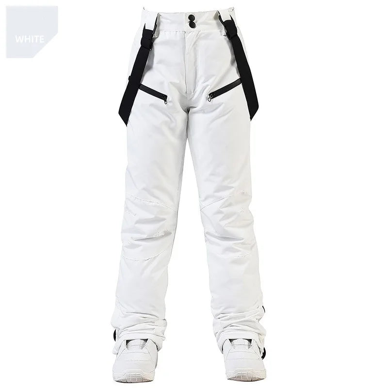 Neue Mode Ski Hosen Männer Frauen Winddicht Wasserdichte Schnee Hosen Winter Snowboarden Strumpf Hosen mit Taille Schutz