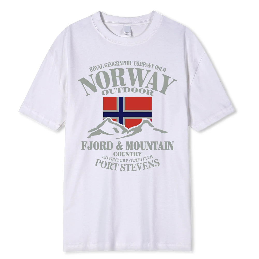 Sommer Norwegen T-Shirt