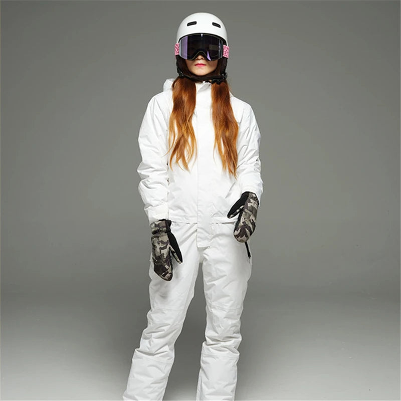 Winter Neue 2022 Ein Stück Ski Anzug Frauen Männer Outdoor Sport Snowboard Anzug Winddicht Wasserdichte Ski Overall Atmungs Overalls