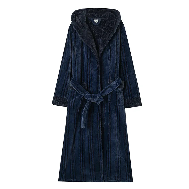 Frauen Jacquard Kimono Robe 2024 Neue Winter Bademantel Kleid Verdicken Flanell Nachtwäsche Liebhaber Nachtwäsche Dusche Roben Nachthemd