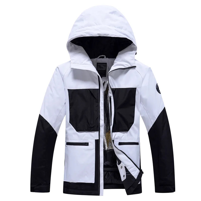 Winter Skiing Suits Women Men Waterproof Snow Hoodie Set Outdoor Mountain Couple Snowboard Clothes Warm Sports Snow Jacket Pants