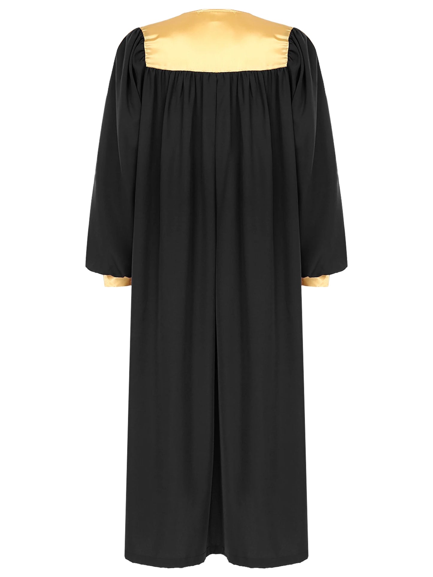 Damen Kirchenchor Robe Erwachsene Priester Pastor Prediger Minister Outfit Klerus Kleid Abschlusskleid Christliches Taufe Kostüm