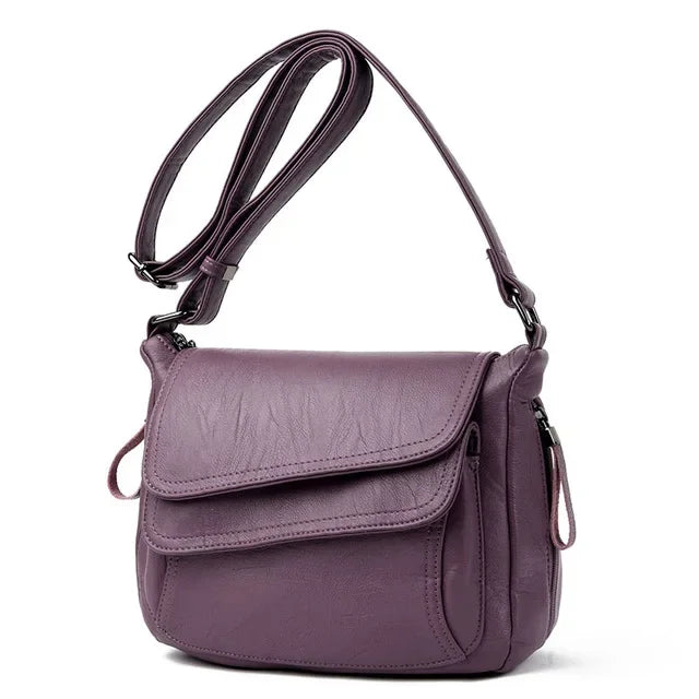 Marke Qualität Weiche Leder Sac Luxus Handtaschen Frauen Taschen Designer Weibliche Schulter Messenger Tasche Mutter Taschen Für Frauen 2022