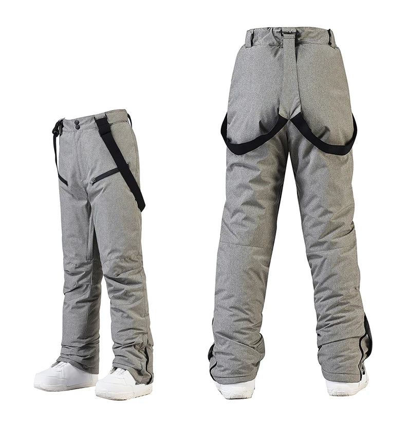 Neue Mode Ski Hosen Männer Frauen Winddicht Wasserdichte Schnee Hosen Winter Snowboarden Strumpf Hosen mit Taille Schutz