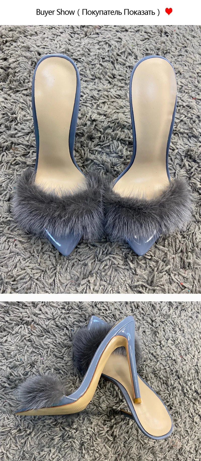 Only maker Frauen Peep Toe Panto letten Kunst pelz Slip auf Gold weiß dünne hohe Sandalen große Größe hochwertige Sommer Marke Heels - Blockshop.store