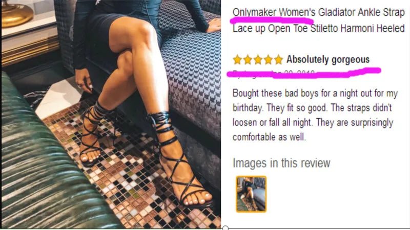 Onlymaker Frauen Peep Toe Gladiator Ankle Strap Spitze up 12CM High Heels Schwarz Offene spitze Stiletto Mit Hohen Absätzen Strappy Sandalen - Blockshop.store
