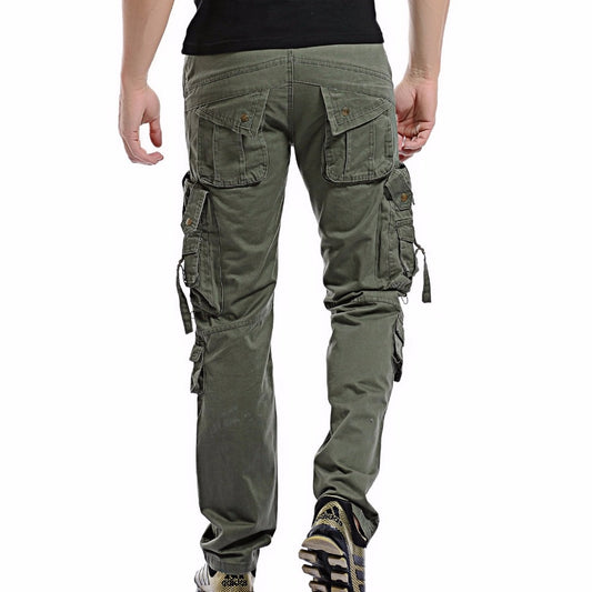 2023 Fashion Military Cargo Pants Mens Trousers Overalls Casual Baggy Army Cargo Pants Men Plus Size Multi-pocket Tactical Pants