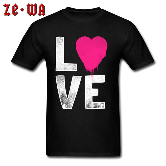Double Seven Day Men T-shirts Best Love Gift T Shirt Printing Typeface 100% Natural Cotton Design Tee Shirts Good Drop Shipping