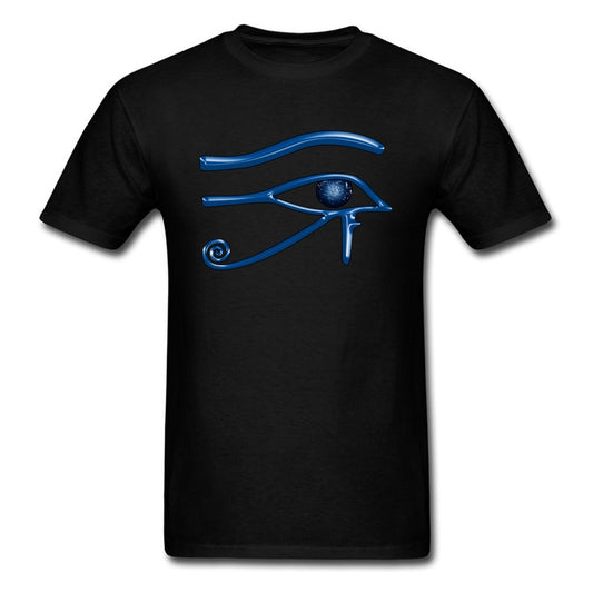 The Eye of Horus Egypt Symbol T Shirt Egyptians High Quality Cotton Shirts Atheist Sacred Hanukkah Illuminati Father Tshirts Men