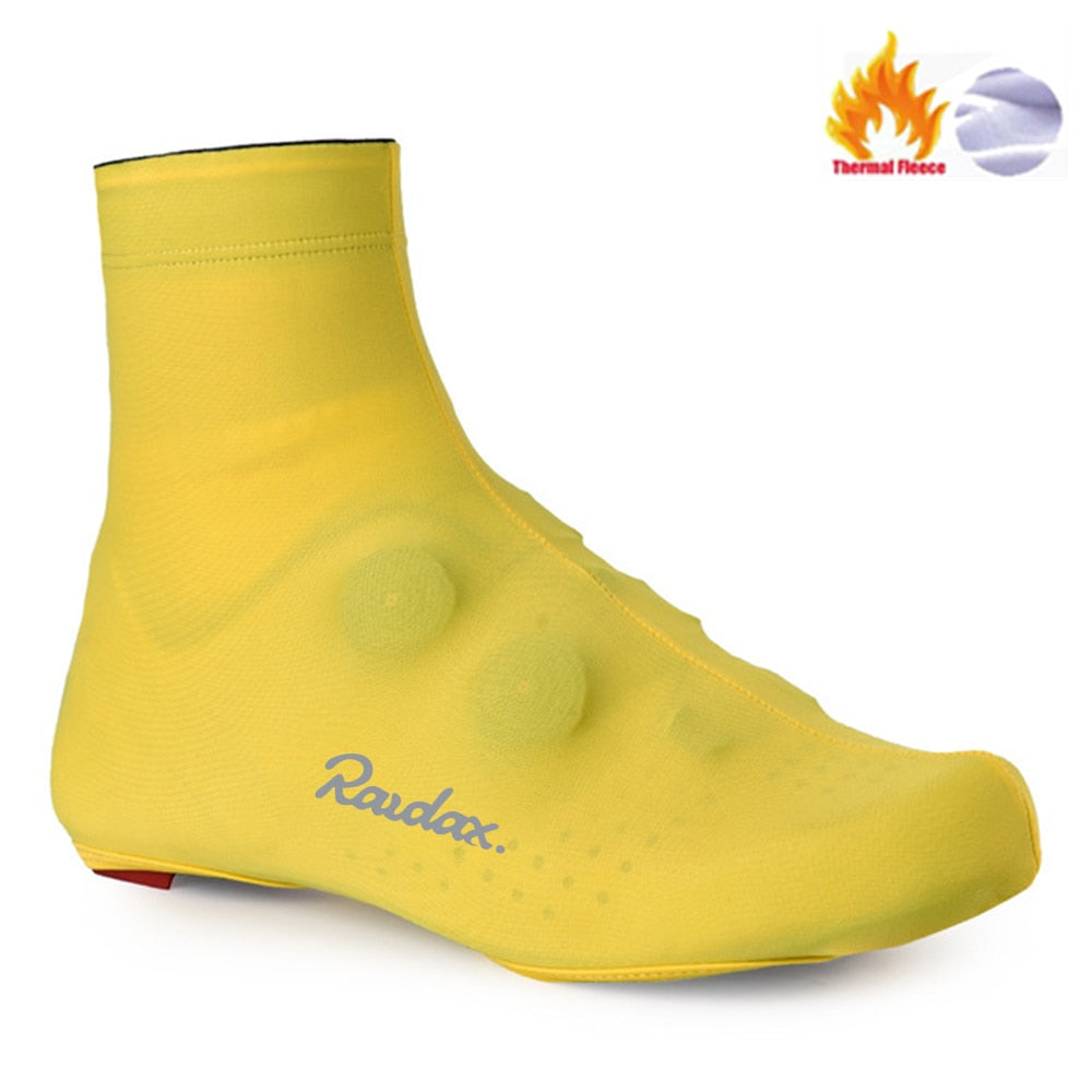 2023 Raudax Winter Thermal Fleece Cycling Shoe Cover Sport Man&#39;s MTB Bike Shoes Covers Women Bicycle Overshoes Cubre Ciclismo
