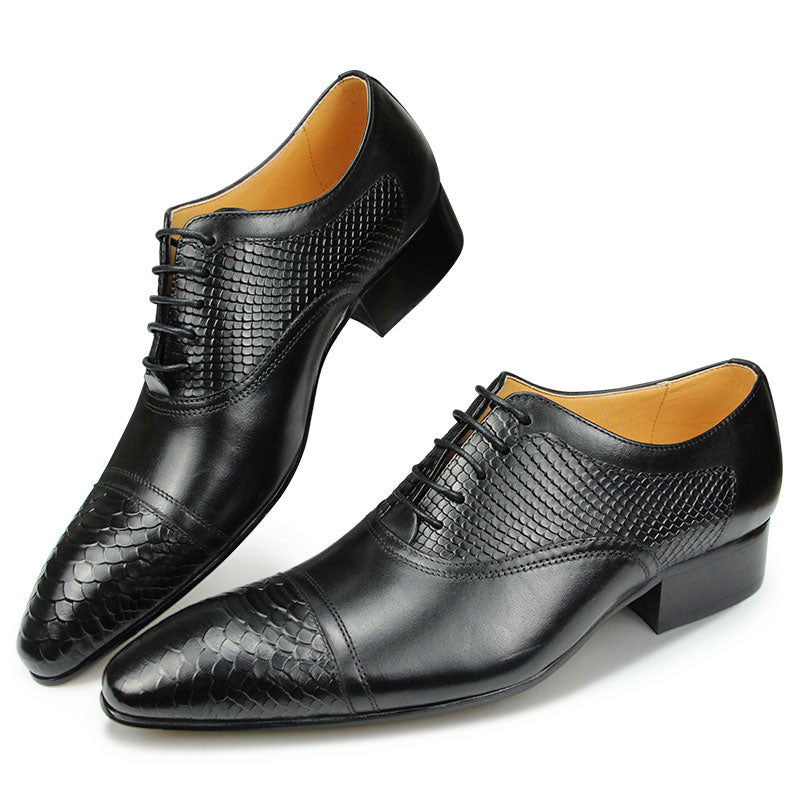 High end Handmade Leather Oxford Shoes